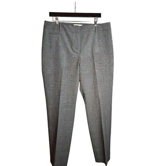 Talbots Women's Gray 14 Straight Leg Pants Tailored Chic Quiet Luxury Normcore - Picture 3 of 14